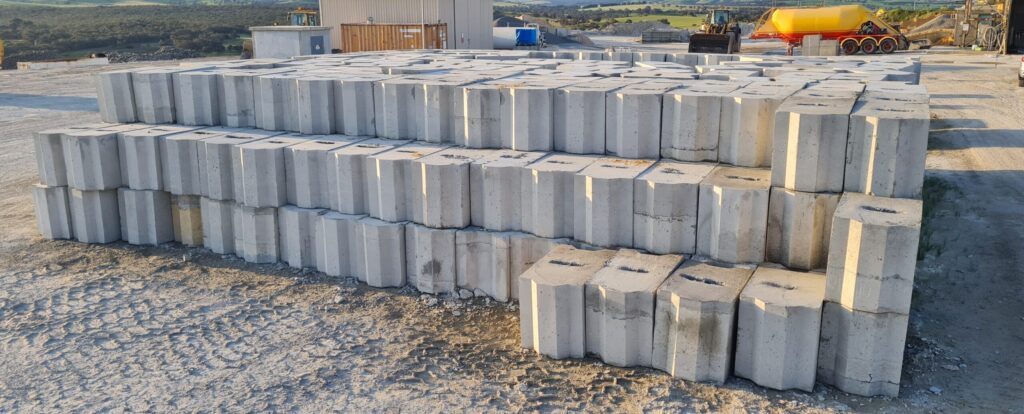 Concrete blocks