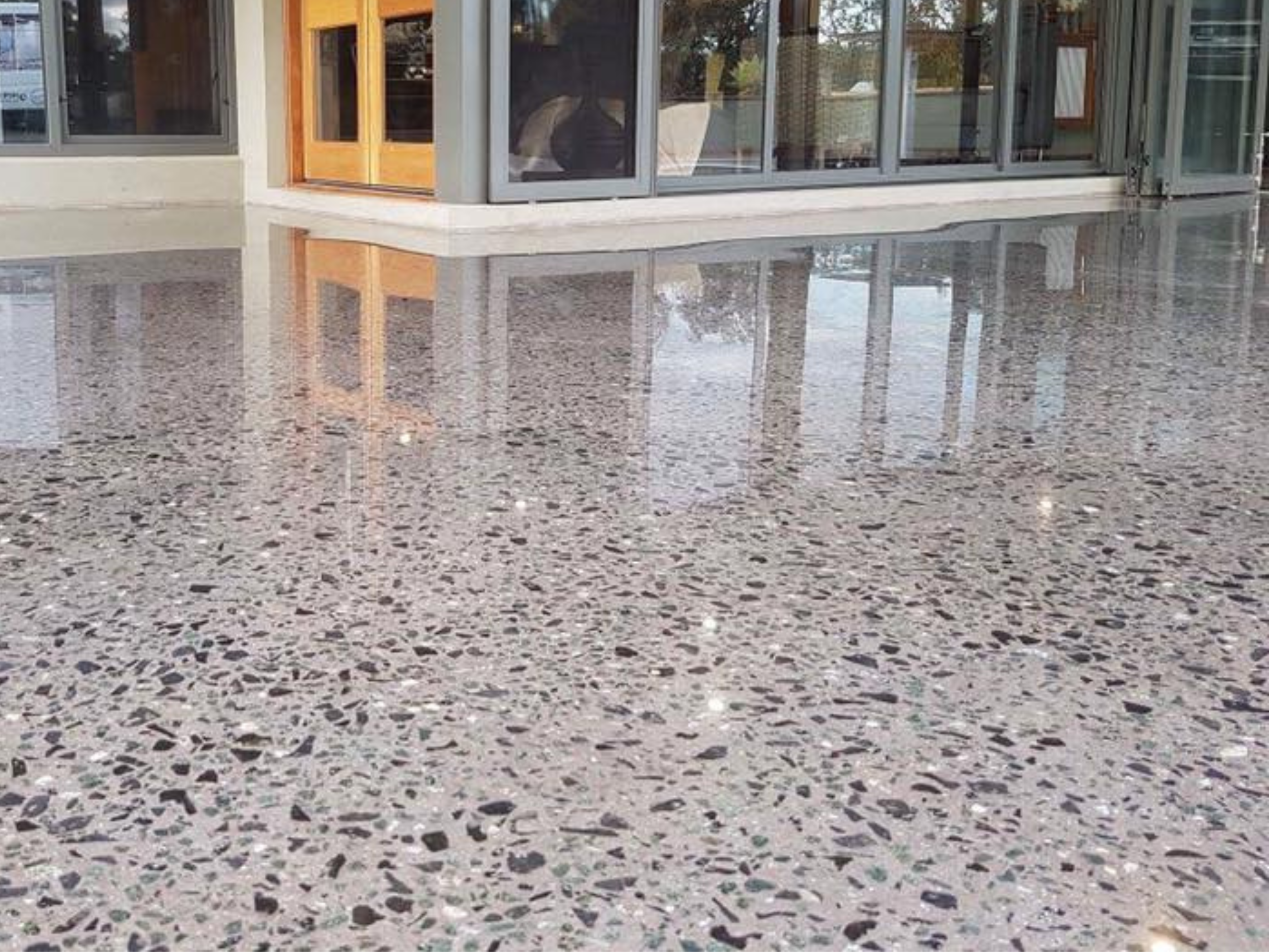 polished concrete floors